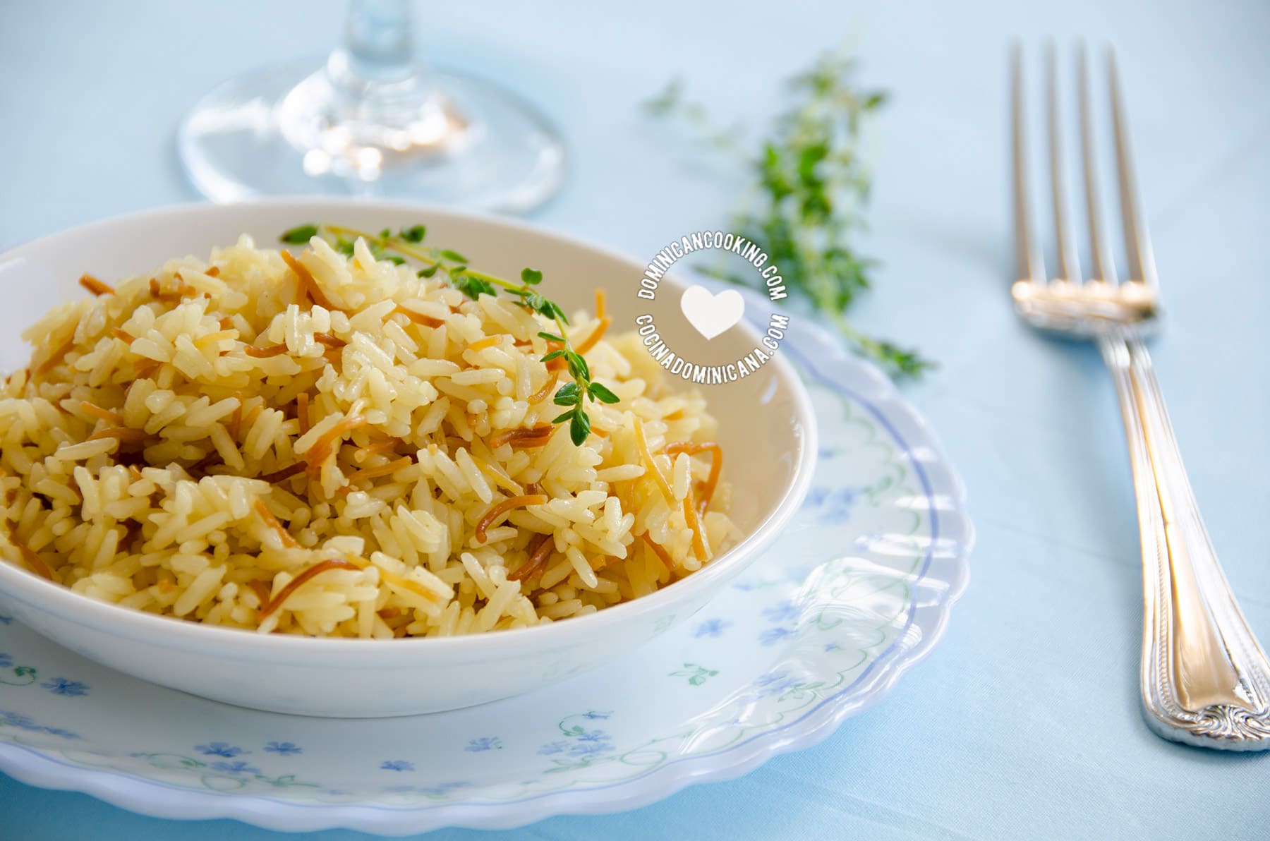 Arroz con fideos