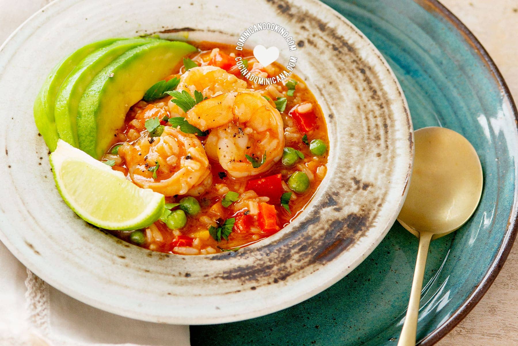 Asopao de Camarones (Shrimp and Rice Pottage)