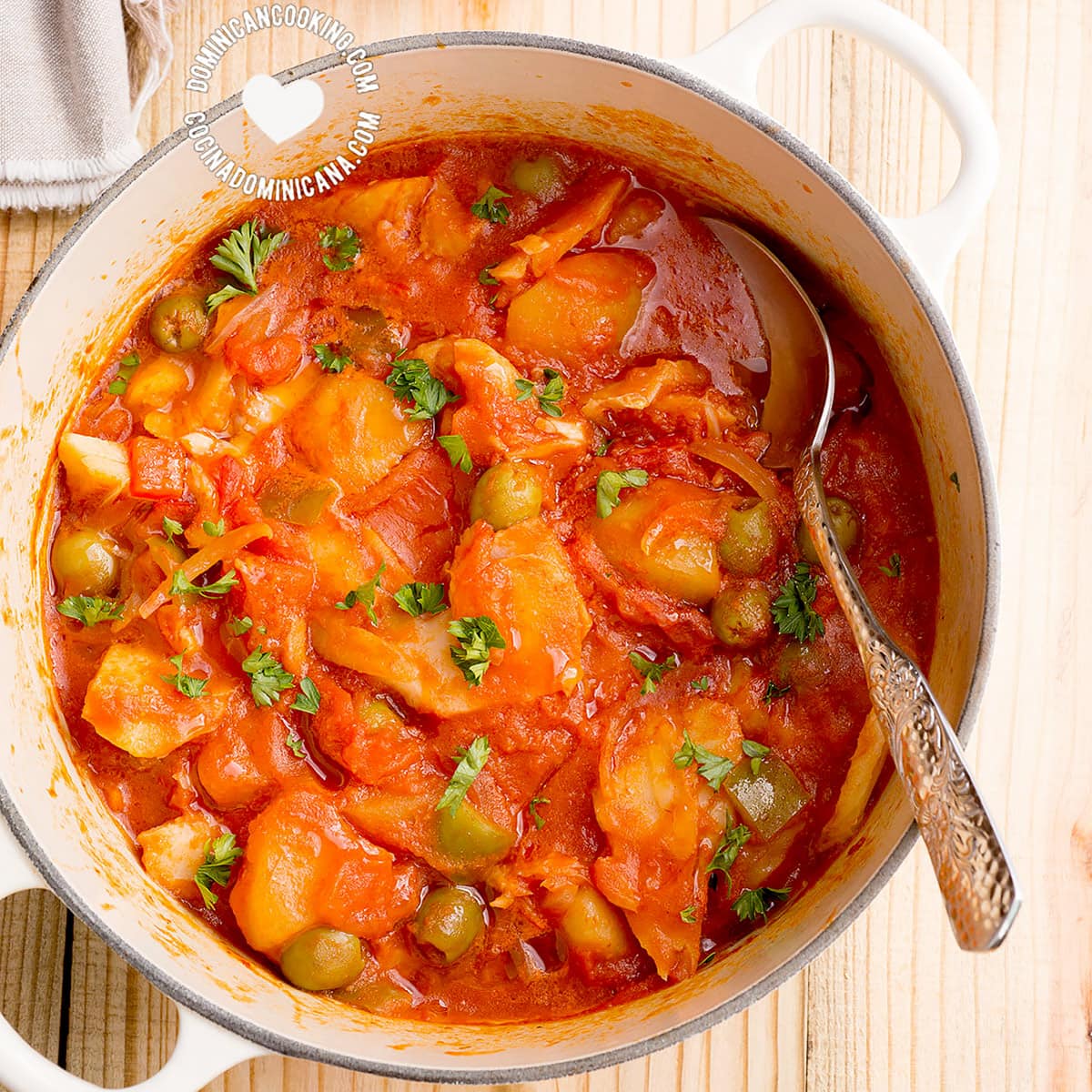 Bacalao guisado.