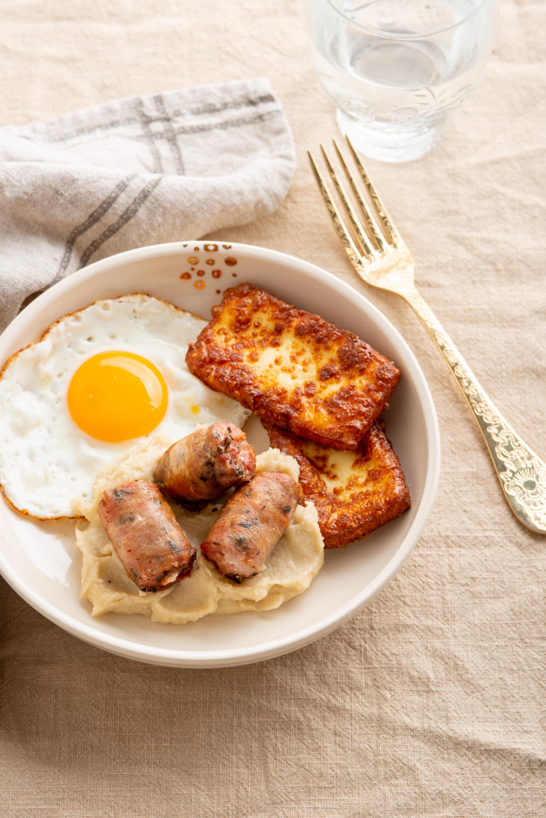 Longaniza frita.