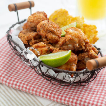 Chicharrón de pollo.