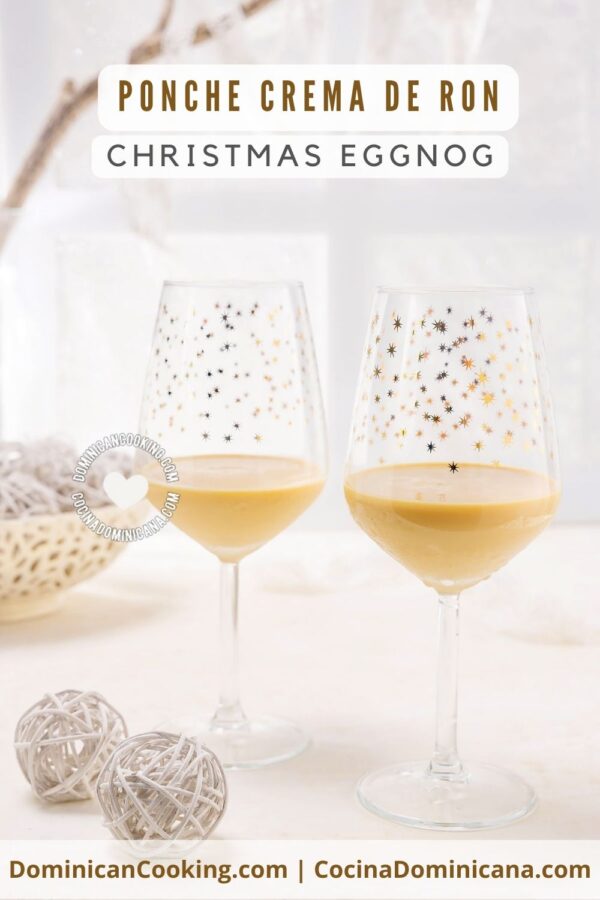 Christmas eggnog recipe.