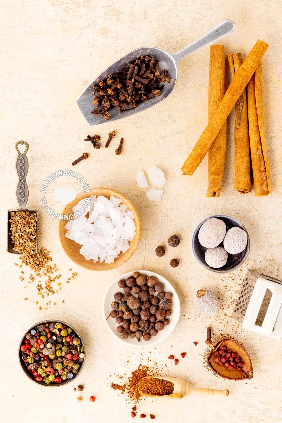 Dominican spices.