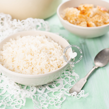 Arroz blanco.