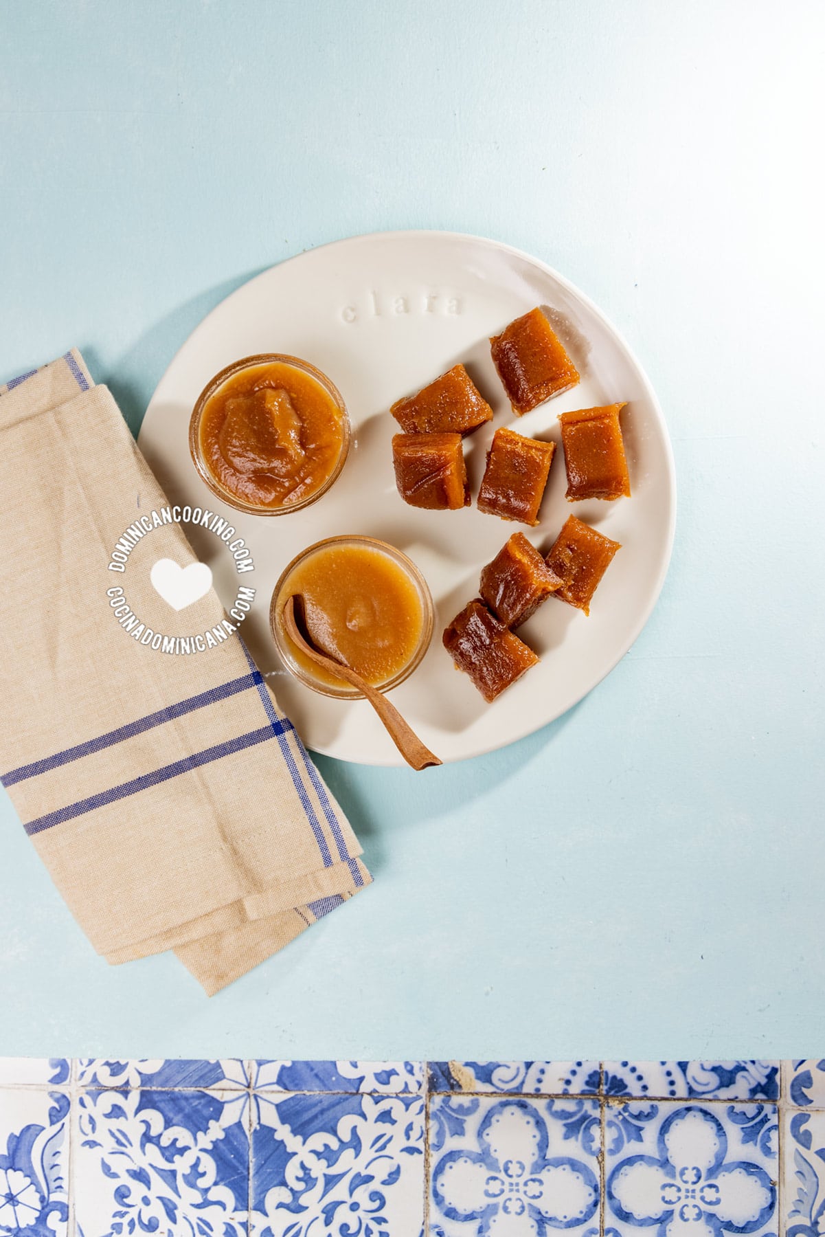 Guava jam (dulce de guayaba and pasta de guayaba).