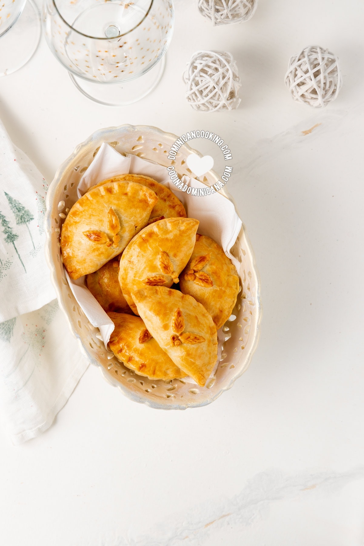 No butter empanada.
