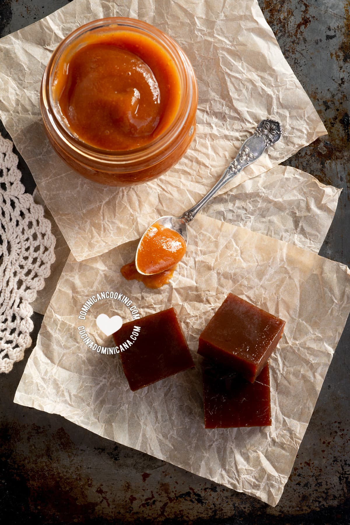 Guava jam and guava paste.