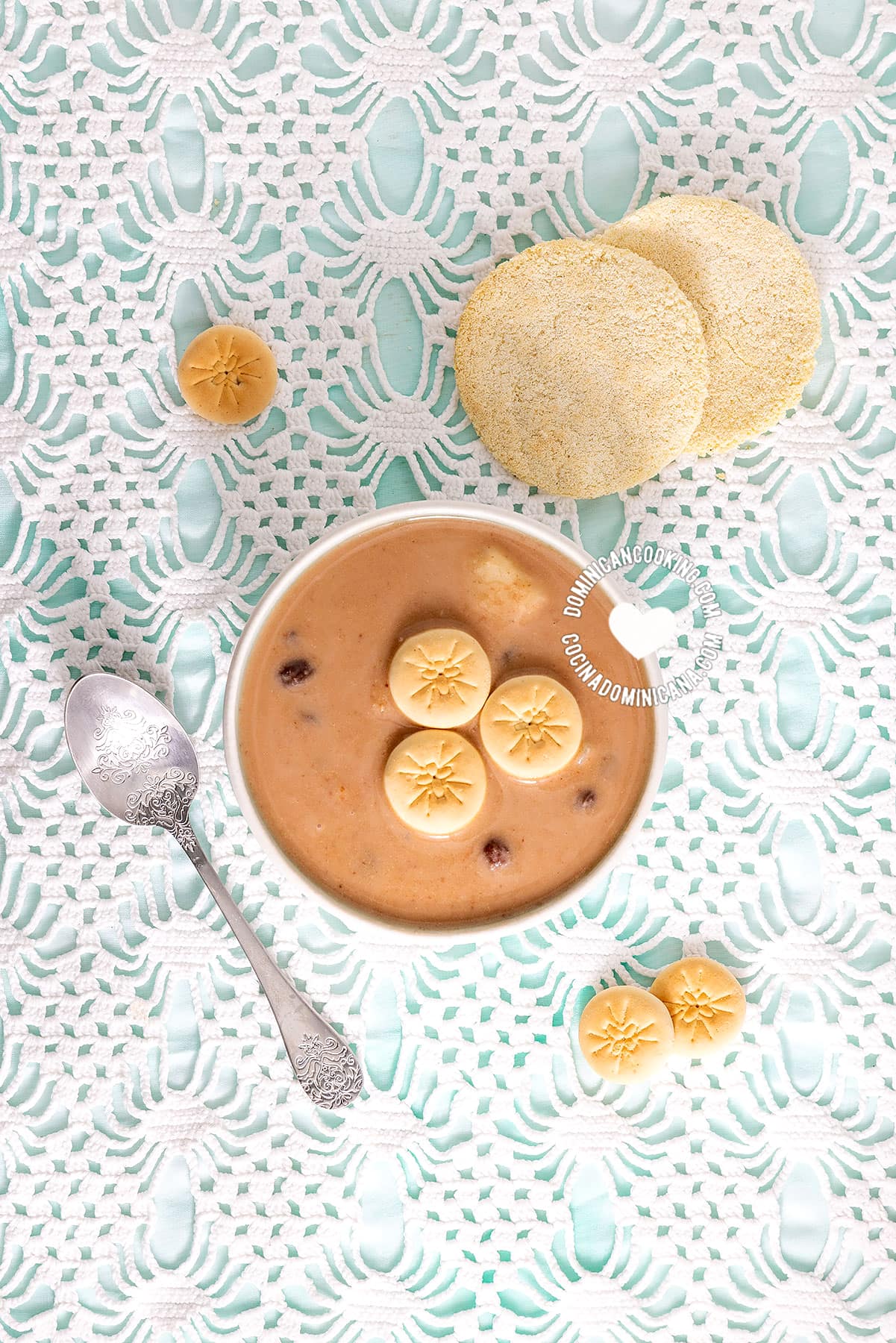 Habichuelas con dulce (Dominican sweet beans).