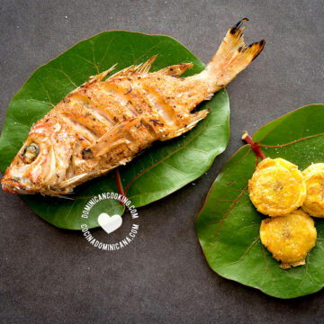 Pescado frito.
