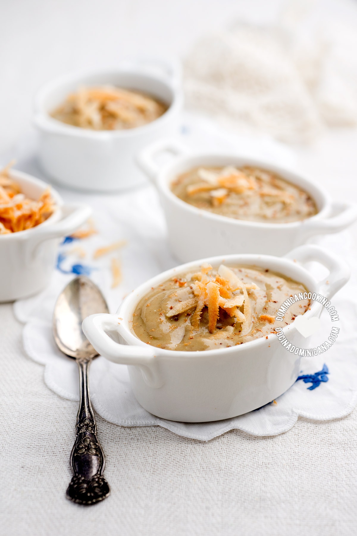 Jalea de batata (Dominican sweet potato pudding).