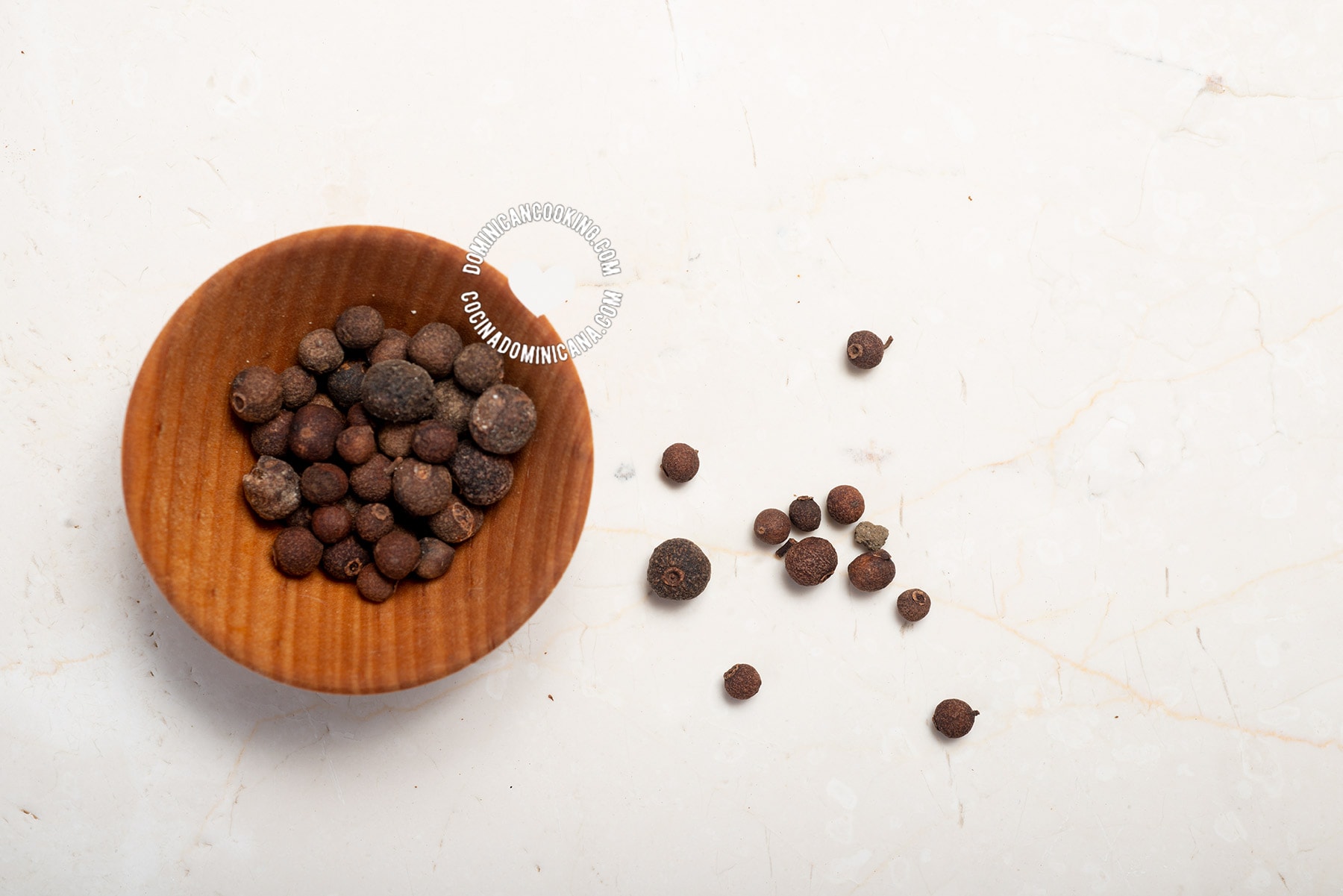 Allspice or malagueta (Pimenta dioica).
