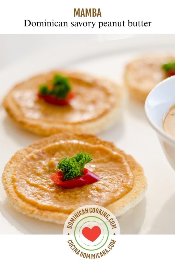Mambá (spicy and savory peanut butter).