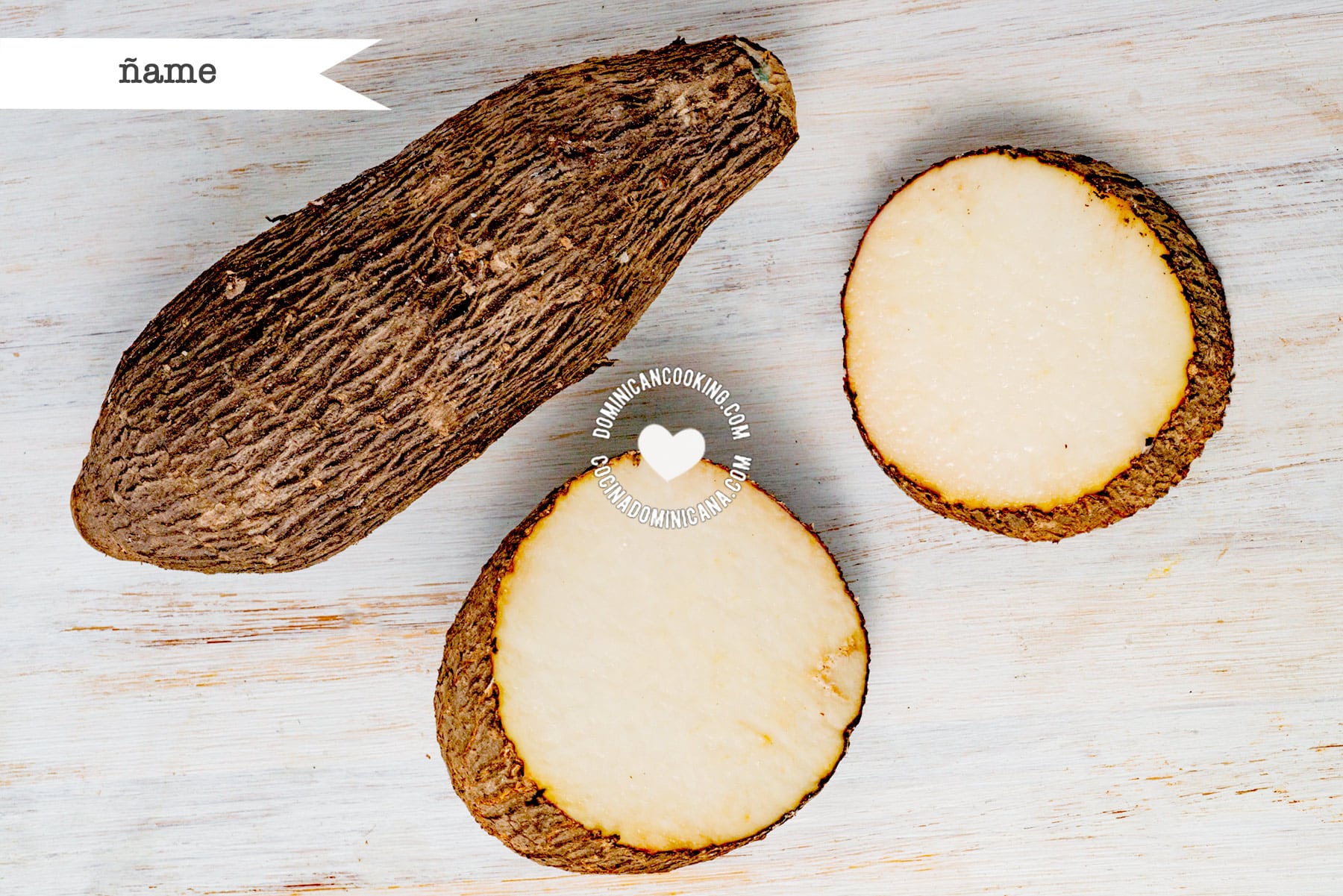 Ñame (yam).