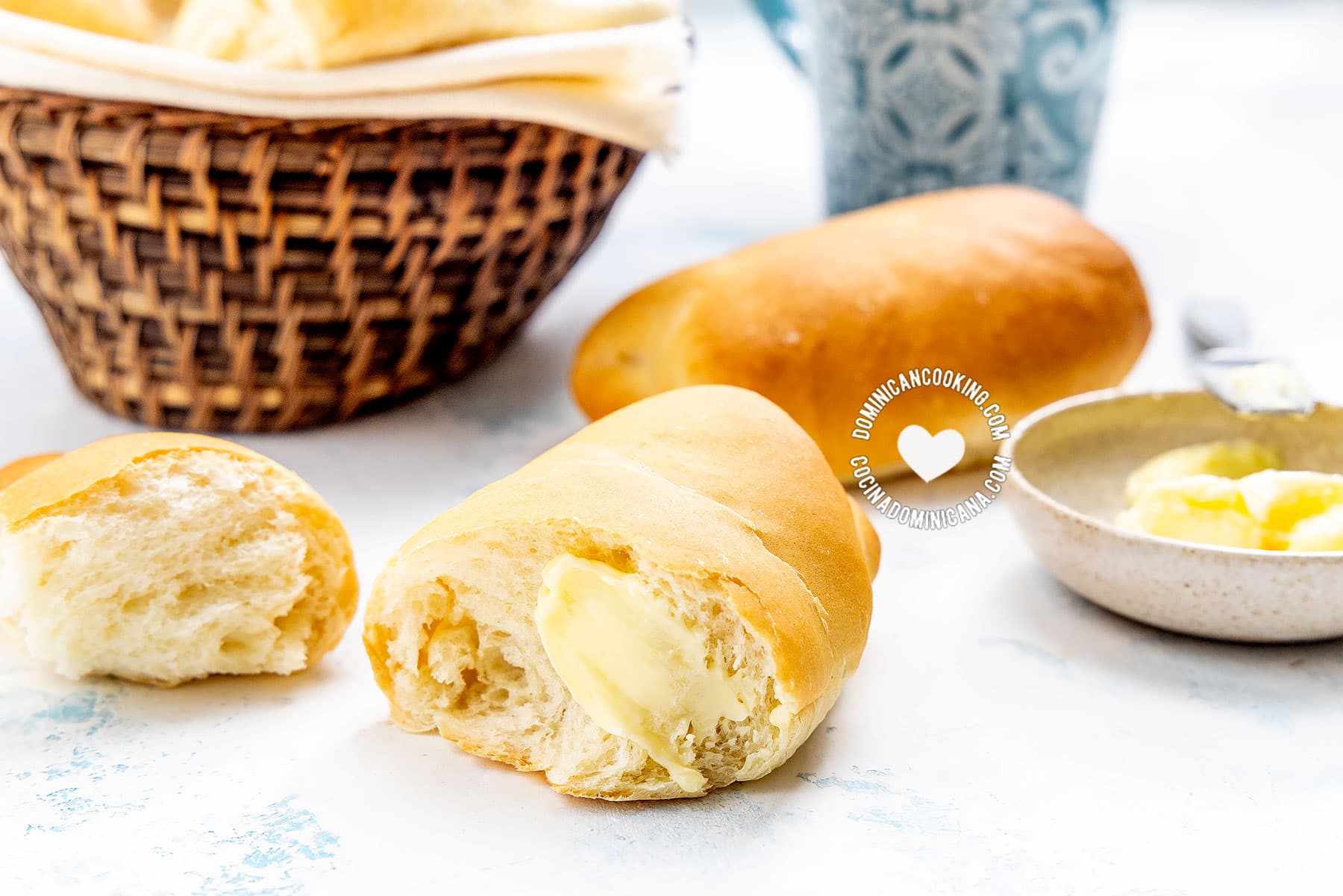 Pan sobao bread.