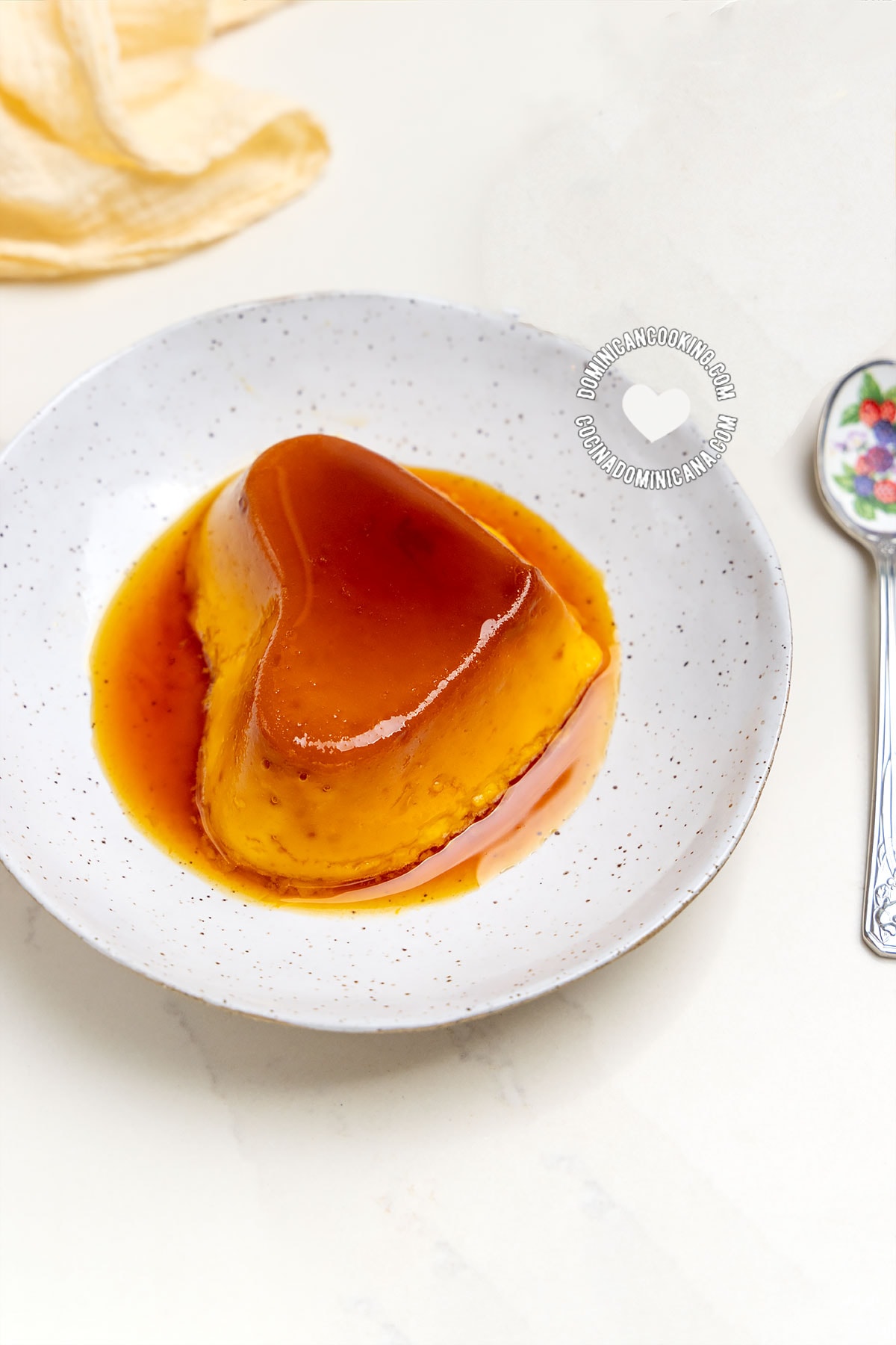 Pumpkin pudding.