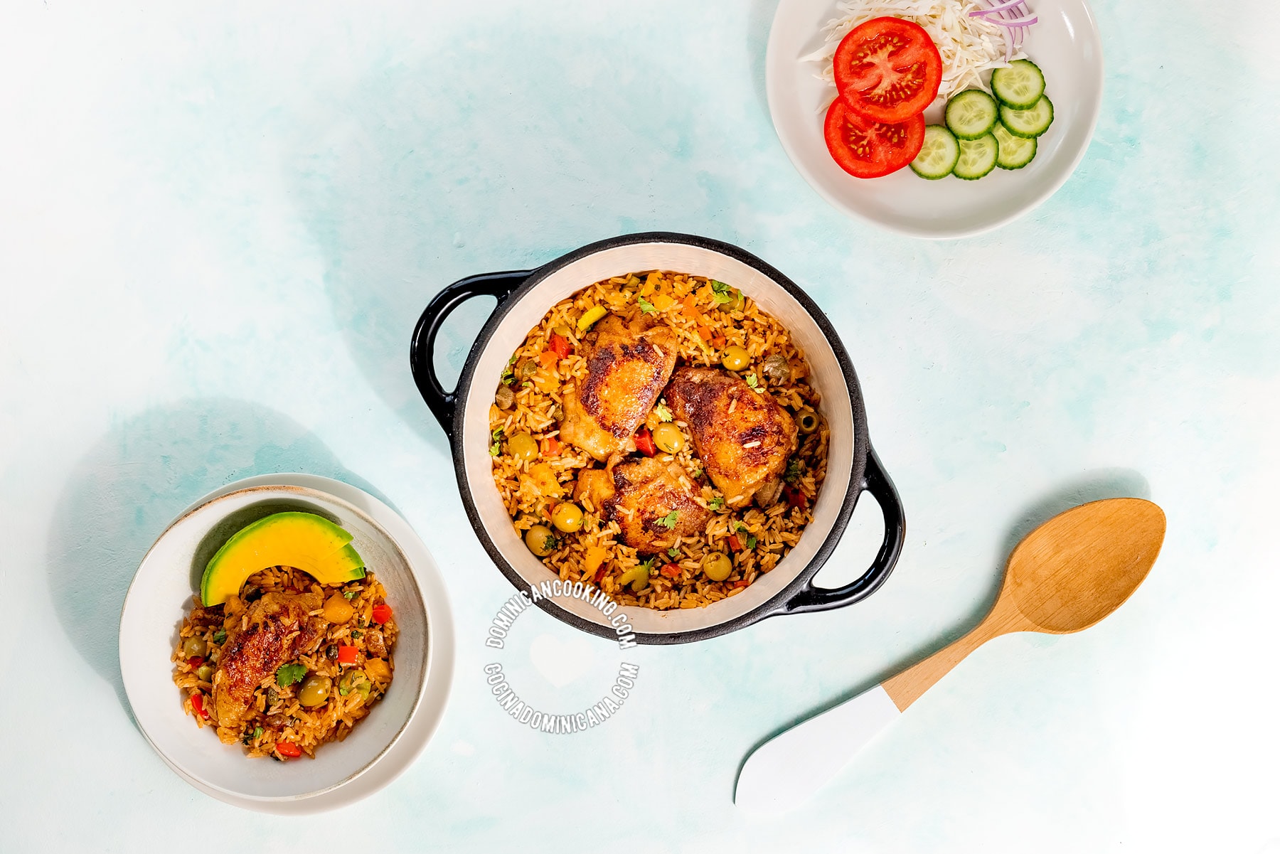 Locrio de Pollo (Rice and Chicken)