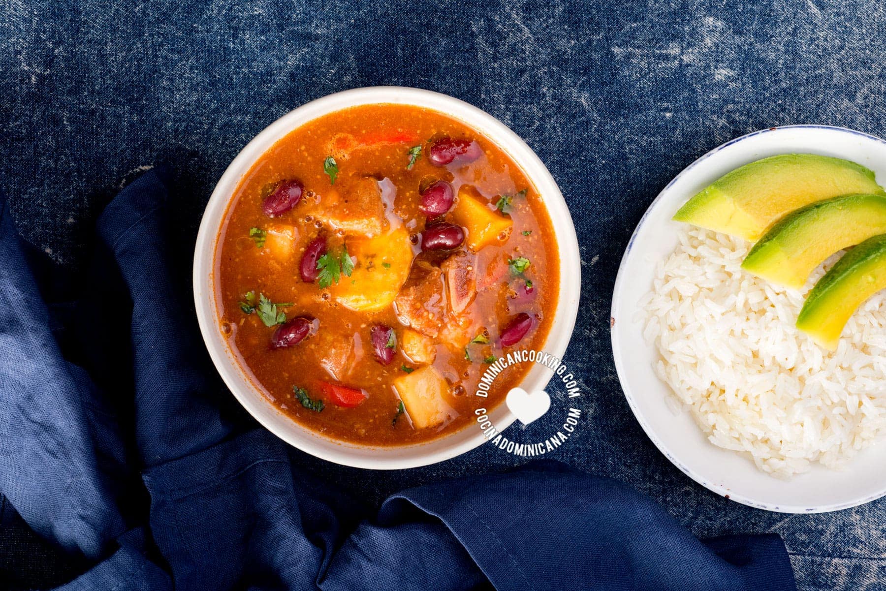 Sopión or zambumbio, an African-influenced stew.
