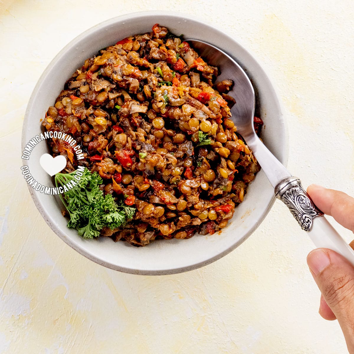 Vegan mince.