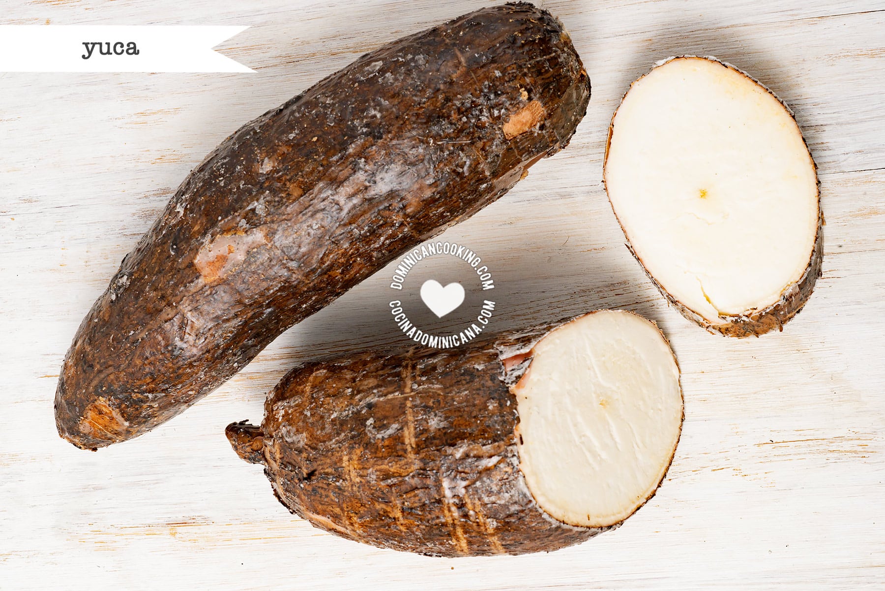 Yuca (cassava root).