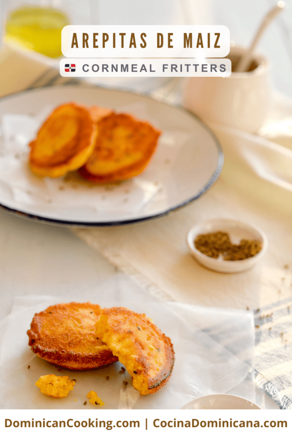 Arepitas de maiz.